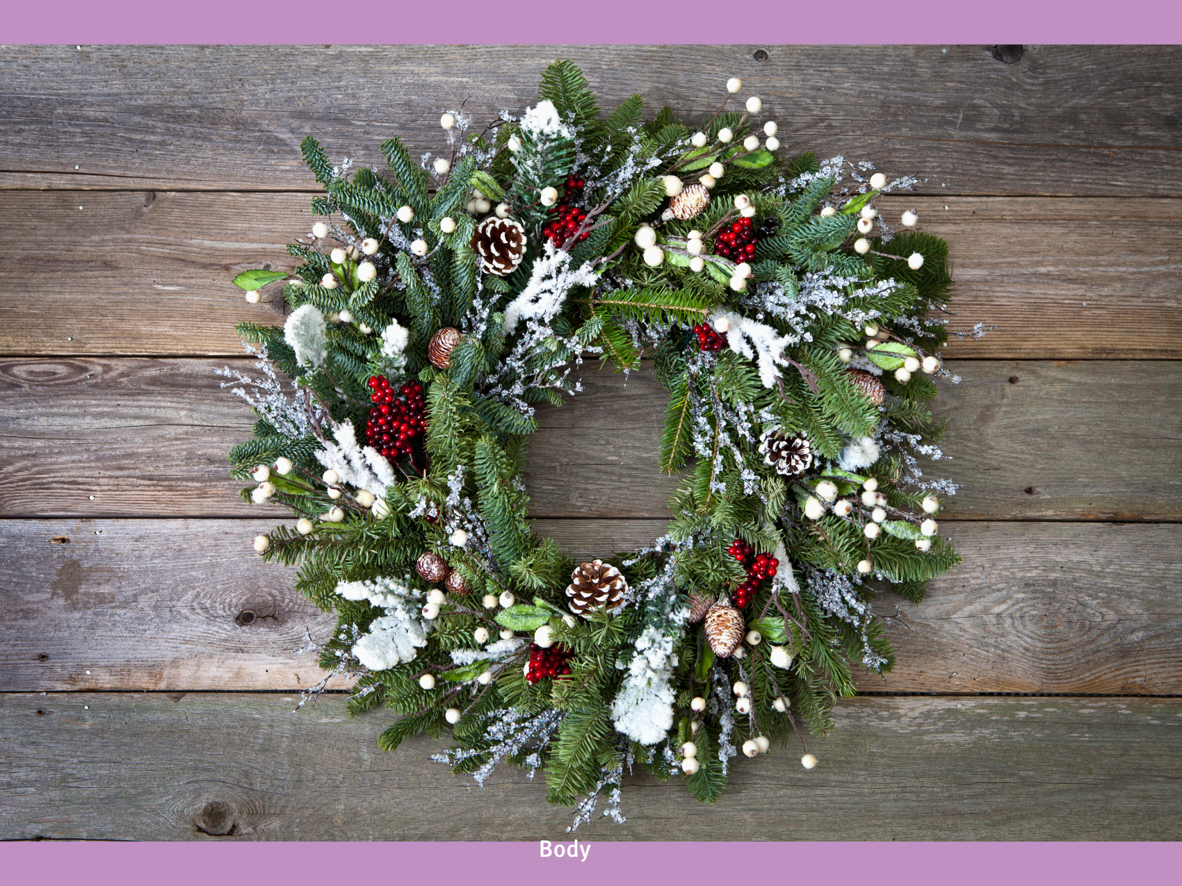 Christmas Wreath Making Workshop 2024