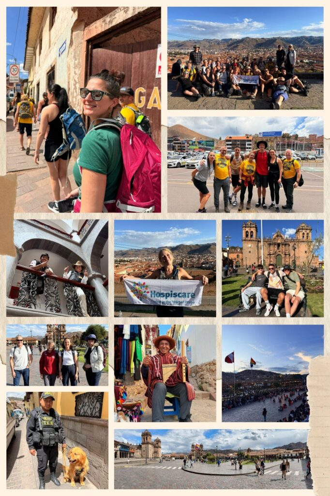 Photo collage of Cusco