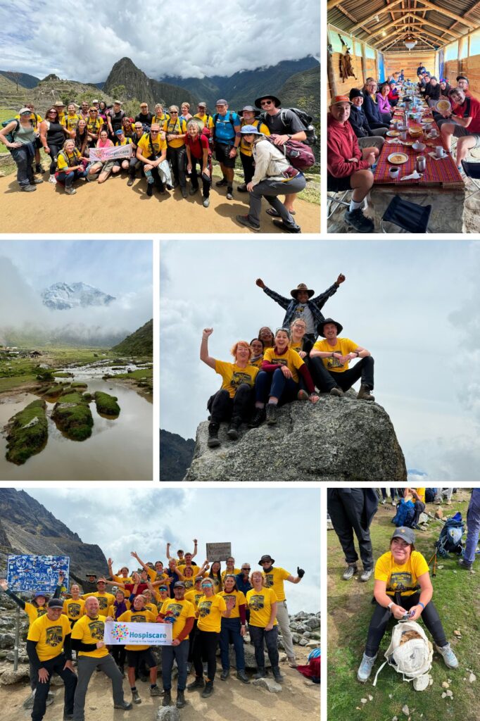 A collage of photos in Peru