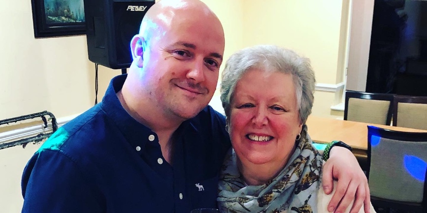 Chris marches to a million in memory of Mum, Jackie