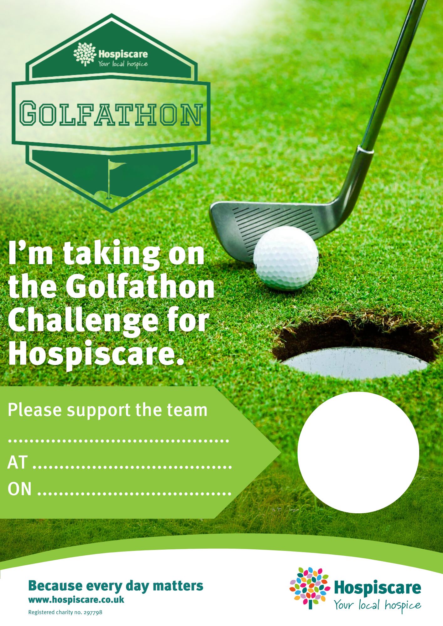 I'm taking on the Golfathon Challenge