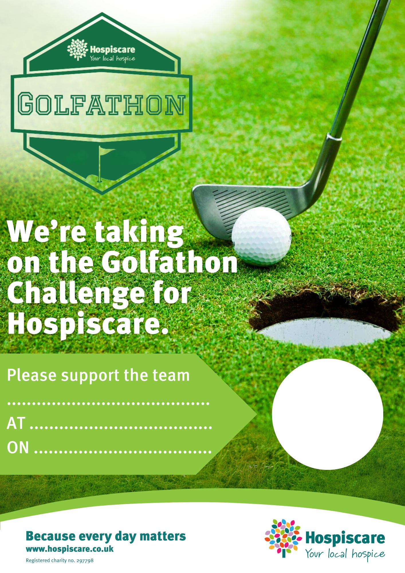 We're taking on the Golfathon Challenge 