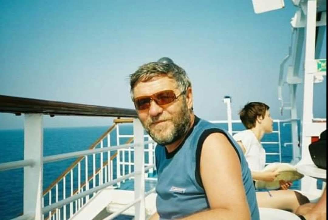 David Vaughan on holiday